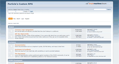 Desktop Screenshot of forums.pcrpg.org